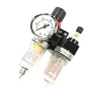 AFC2000 Regolatore Separatore Acqua Olio Filtro Trappola Aerografo Compressore Aria Regolatore Pressione Valvola Riduttrice AFR2000+AL2000 G1/4"(AFC2000)