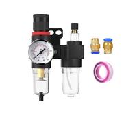AFC2000 Regolatore separatore olio-acqua filtro pistola a spruzzo compressore aria riduttore pressione 1/4(AFC2000 wIth PC1202)