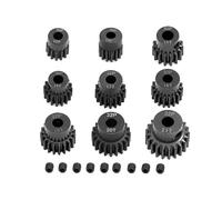 AFCAHEH 1 Pezzo di pignone in Acciaio Metallico da 5 mm 32P for Ingranaggi Motore 13T 14T 15T 16T 17T 18T 19T 20T 21T for Parti di Auto RC da 1/10 1/8(15T)