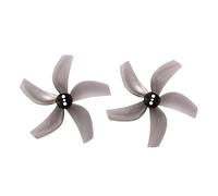 AFCAHEH 4 Coppie 8 Pezzi for elica D63 intubata da 63 mm e 2,5 Pollici a 5 Pale for droni RC FPV Racing Freestyle Stuzzicadenti Cinewhoop Duct(Grey)
