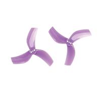 AFCAHEH 8 Pezzi/4 Coppie D63 Elica canalizzata da 63 mm e 2,5 Pollici a 3 Pale for RC FPV Racing Freestyle Stuzzicadenti Cinewhoop Droni canalizzati(Purple)