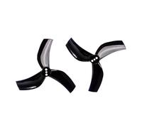 AFCAHEH 8 Pezzi/4 Coppie D63 Elica canalizzata da 63 mm e 2,5 Pollici a 3 Pale for RC FPV Racing Freestyle Stuzzicadenti Cinewhoop Droni canalizzati(Zwart)