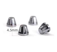 AFCAHEH for Orlandoo Hunter RC Model M2, coprimozzo Ruota in Lega di Alluminio Anti-allentamento, Dado Conico 1:35, 32, Pezzo di Ricambio for l'aggiornamento.(Heightened Gray 4PCS)