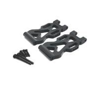 AFCAHEH for SCY 16101 16102 16103 RC Car Upgrade Parts Shell Mount Rear Hub Carrier Shock Absorber Tower Rear Lower Arm Rear Upper Arm(Black Rear Lower Arm)