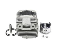 AFCAHEH Il Kit guarnizioni Cilindro e pistone da 48 mm è Adatto for 1E48F 48F 63CC 6300 Motore a 2 Tempi Coclea Terra Trapano Soffiatore Spruzzatore