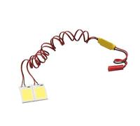 AFCAHEH Luce stroboscopica Lampeggiante a Doppio Flash, Impermeabile, Fai da Te, Alimentazione 12V, Luce di Navigazione for Accessori RC for Auto/Barca/Aereo.(12V)
