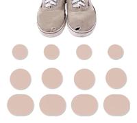 AFCJLTO 12 pcs toppa per riparazione buchi scarpe, Riparazione del Tallone, Toppe Per Riparazione Scarpe, patch adesivi per punta e tallone, adatti a scarpe da ginnastica riparare buchi, della carne