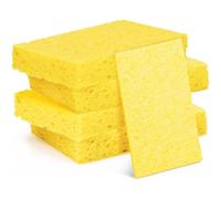 AFCJLTO 5 pezzi Spugnetta per pulizia punte per saldatura,Spugnette Saldatore Saldatore Giallo Punta Saldatura Saldatura Spugna Alle Alte Spülschwämme komprimiertem