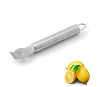 AFCJLTO Pela Scorza Limone e Agrumi in Acciaio Inossidabile - Grattugia Professionale per Cucina e Bar, Utensile Perfetto per Grattugiare Scorza di Limone e Arance