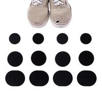 AFCJLTO Toppa per Riparazione Scarpe - Kit 12 pezzi toppe adesive ripara buchi scarpe - per punta e tallone di sneakers e tacchi alti - pratiche e resistenti patch scarpe, Facile da Usare
