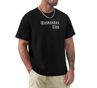 AFCURBU House MD Everybody Lies Hugh Laurie T-Shirt Black 3XL