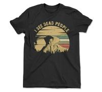 AFCURBU I See Dead People Vintage T Shirt Black XXL