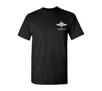 AFCURBU Sayeret Matkal T-Shirt Israel Defense Forces Special Forces Unit Black L