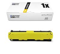 AFD-Toner per LaserJet Pro 200 MFP Color M251, M276, sostituiscono HP 131 A CF210 A CF211 A CF212 A CF213 A cartucce Originale Eurotone (a norma ISO 19798) giallo