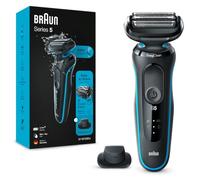 Braun Series 5 50-M1200S rasoio elettrico Trimmer Nero, Blu