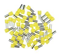 Afeld Elektro Manicotti terminali isolati per cavi, 25,00 mm², 50 pezzi, per conduttori a fili sottili e sottili, colore giallo