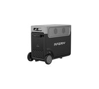 AFERIY - Batteria estesa LiFePO4 da 3840 Wh Compatibile con P310 PRO, Solar Charging and Current, USB-A and Type-C Outputs, 4000W Max, Wheels and Telescopic Handle, 3840Wh Mobile Battery