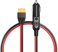 AFERIY Cavo di ricarica per auto con accendisigari a XT90, 3 metri, rosso e nero