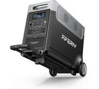 AFERIY Centrale Elettrica Portatile 3600 W Generatore Corrente Solare 3840 Wh Generatori Solari Batteria LiFePO4 Portable Power Station per Casa Viaggi Campeggio Emergenze 3x230V uscita AC 7200W Picco