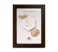 aFFa frames, Hekla, Portafoto in MDF, Facile da pulire, Rettangolo, Con vetro acrilico frontale, Nero, 15x21 cm
