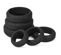 ̣ σ Affascinante E Seducente Anello Circolare In Silicone Nero! Regali Per Uomini.