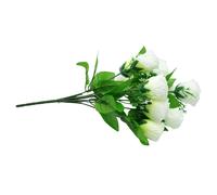 Affascinante mazzo di boccioli di rose in seta per mazzi di nozze e arredamento
