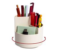 Affascinante organizer da scrivania, multifunzionale con scomparti regolabili in altezza e rotazione fluida, perfetto per arredare il tuo ufficio e