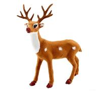 Affascinante statuetta di alce per creare un'atmosfera natalizia ovunque (25 cm)