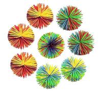 AFFE - 8 palline elastiche in silicone, per alleviare lo stress e promuove le capacità sensoriali, 8 pezzi