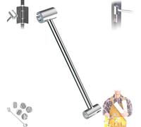 Affectionk, Prosperousk Adjustment Tool, Door Hinge AdjustmentTool, Hinge Hole Adjustment Wrench, Adjustable Hinges, Double Headed Seam AdjustmentTool, Ergonomic Design for Easy Repair (L)