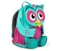 Affenzahn Amico Grande Zaino per l'asilo per bambini da 3 a 5 anni asilo a tempo pieno divertente funzionale volume 8 L Gufo - Turchese