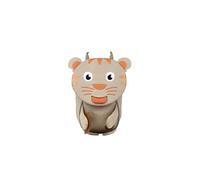 Affenzahn Amico Piccolo Zaino per l'asilo per bambini da 1 a 3 anni ergonomico riflettente linguetta con targhetta per il nome Tigre pura - Beige