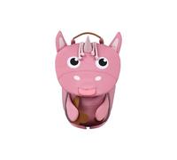 Affenzahn Amico Piccolo Zaino per l'asilo per bambini da 1 a 3 anni ergonomico riflettente linguetta con targhetta per il nome Unicorno puro - Rosa