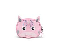 Affenzahn Borsa da Manubrio con Supporto in Strappo per Bicicletta, Monopattino e Balance Bike Unicorno - Rosa, 01240-50023-10