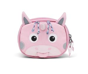 Affenzahn Borsa da Manubrio con Supporto in Strappo per Bicicletta, Monopattino e Balance Bike Unicorno - Rosa, 01240-50023-10