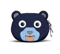 Affenzahn Borsa per manubrio Orso Eco-Friendly con supporto in velcro Blu scuro