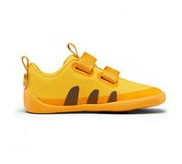 Affenzahn Scarpa a Piedi Nudi Cotone Lucky Strappo vegana Antiscivolo Flessibile Riflettente per L'Estate nelle Taglie 21-32 Tigre - Giallo