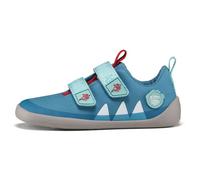 Affenzahn - Kid's Barefoot Shoes Cotton Lucky - Scarpe a piedi nudi EU 25 shark /blu