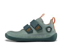 Affenzahn Scarpa Bassa Pelle Buddy con Chiusura in Strappo Morbido Antiscivolo Flessibile Riflettente per Ragazzi e Ragazze nelle Taglie 21-32