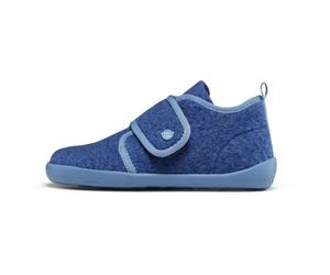 Affenzahn - Kid's Hausschuh Wolle Pury - Scarpe da casa EU 31 blu