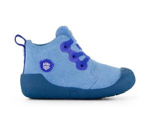 Affenzahn - Kid's Lauflerner Leder Starty - Scarpe barefoot EU 24 blu