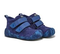 Affenzahn - Kid's Lauflerner Übergangsschuh Leder Talky - Scarpe a piedi nudi EU 23 elephant /blu