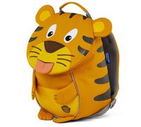 Affenzahn Amico Piccolo Zaino per l'asilo per bambini da 1 a 3 anni ergonomico riflettente linguetta con targhetta per il nome Tigre - Giallo