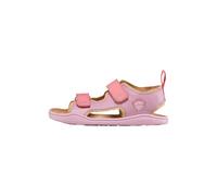 Affenzahn Sandalo Pelle Airy mit Klettverschluss, Rutschfest, Flexibel, Luftig, Leicht für den Sommer, Größe 21-32 Lontra - Rosa