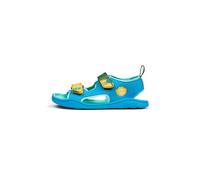 Affenzahn Sandalo Vegano Airy con Chiusura in Strappo Antiscivolo Flessibili Ventilate Leggere per L'Estate, Taglie 21-32 Orso Creativo - Blu, 28