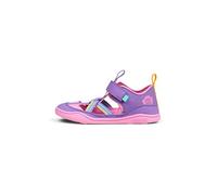 Affenzahn Sandalo Vegano Breezy con Chiusura in Strappo Puntale Antiscivolo Flessibile ventilata Leggera per L'Estate, Taglia 21-32 Tucano Creativo - Lavanda, 24