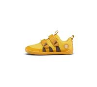 Affenzahn Scarpa a Piedi Nudi Cotone Lucky Strappo vegana Antiscivolo Flessibile Riflettente per L'Estate nelle Taglie 21-32 Tigre - Giallo