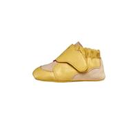Affenzahn Scarpa per Gattonare Pelle Crawly Scarpine per Bambini in Pelle per Bambine e Bambini con Chiusura in Strappo, morbide e Flessibili, Antiscivolo Giraffa - Giallo, 20/21