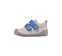 Affenzahn Scarpa Primi Passi Pelle Walky Antiscivolo, con Chiusura a Strappo, Flessibile, Leggero, Taglia 19-25 Cane - Grigio
