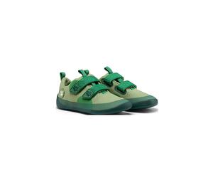 AFFENZAHN Sneaker da bambino a piedi nudi COTTON LUCKY Frosch verde | 30